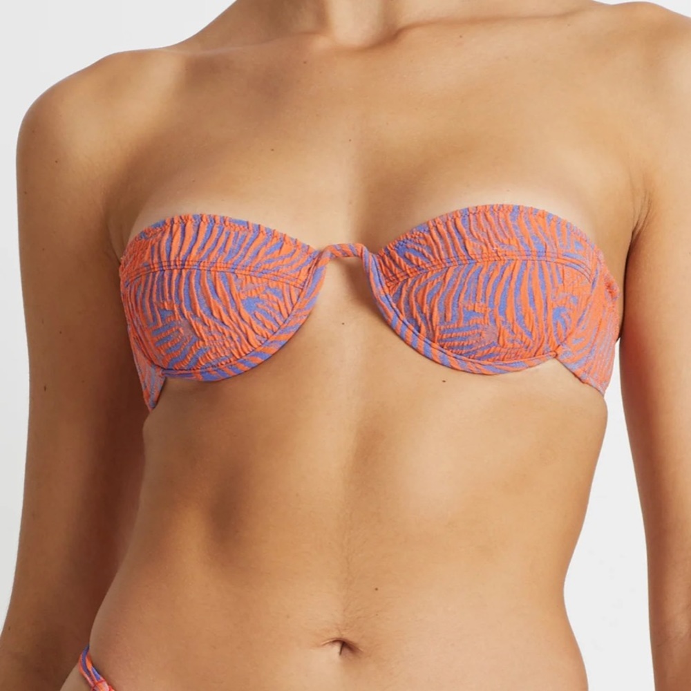 Tropic of C Mariel Bikini Top in Tyger Vitamin